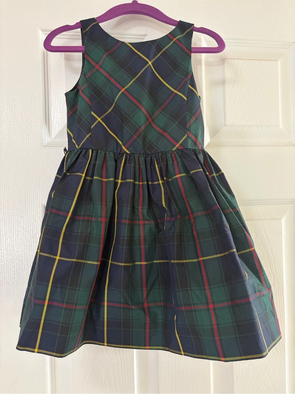 Ralph Lauren Polo Plaid Girls' Dress